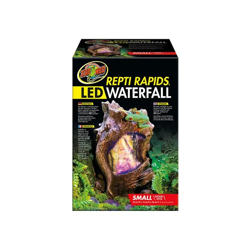 Cascada naturala Zoo Med ReptiRapids LED Waterfall (Small Wood)