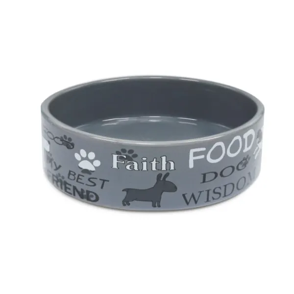 Castron Ceramic Pentru Caini, 13/4.5 cm