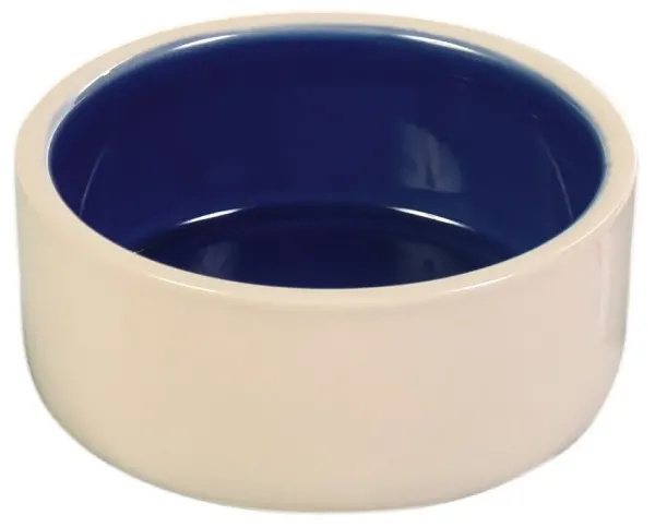 Castron Ceramica 0.3 l/12 cm Crem/Albastru 2450