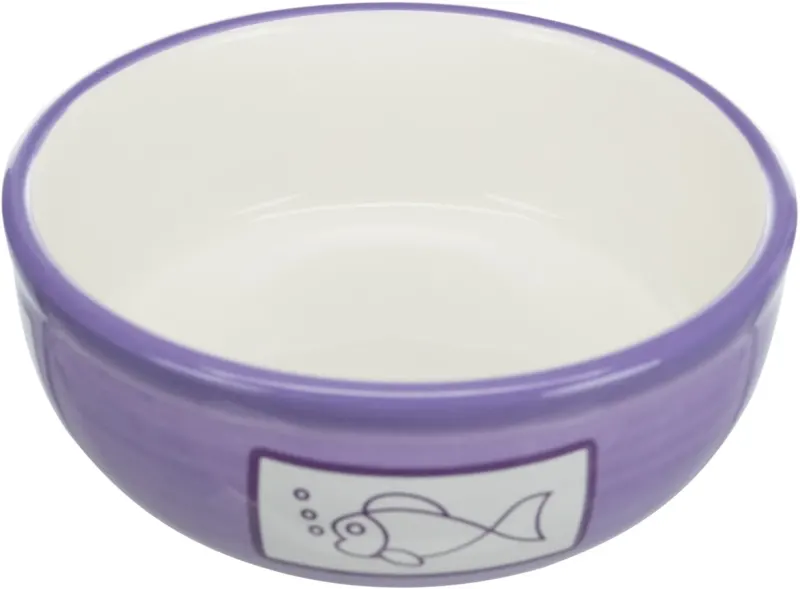 Castron Ceramica Pisica 0.35 l /13 cm 24658