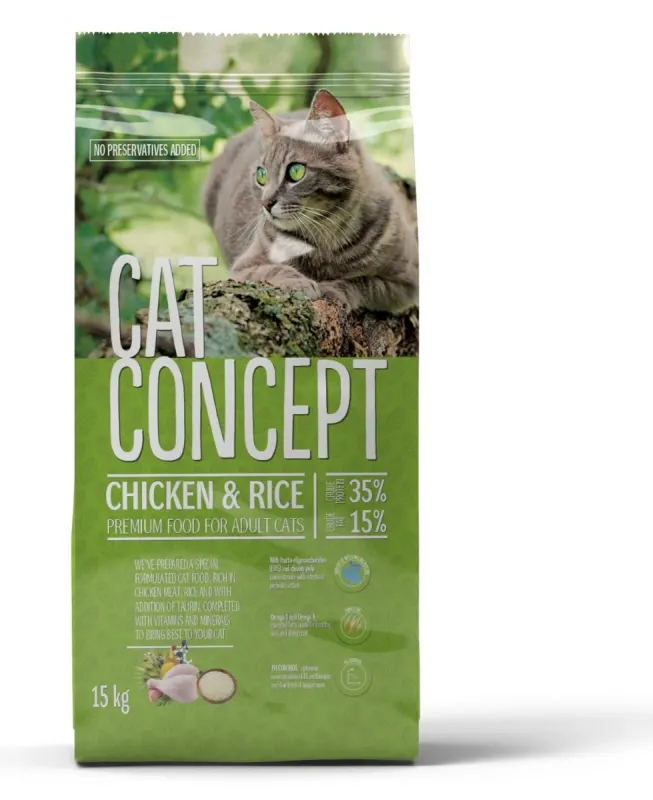Cat Concept Dry Chicken - 15-kg