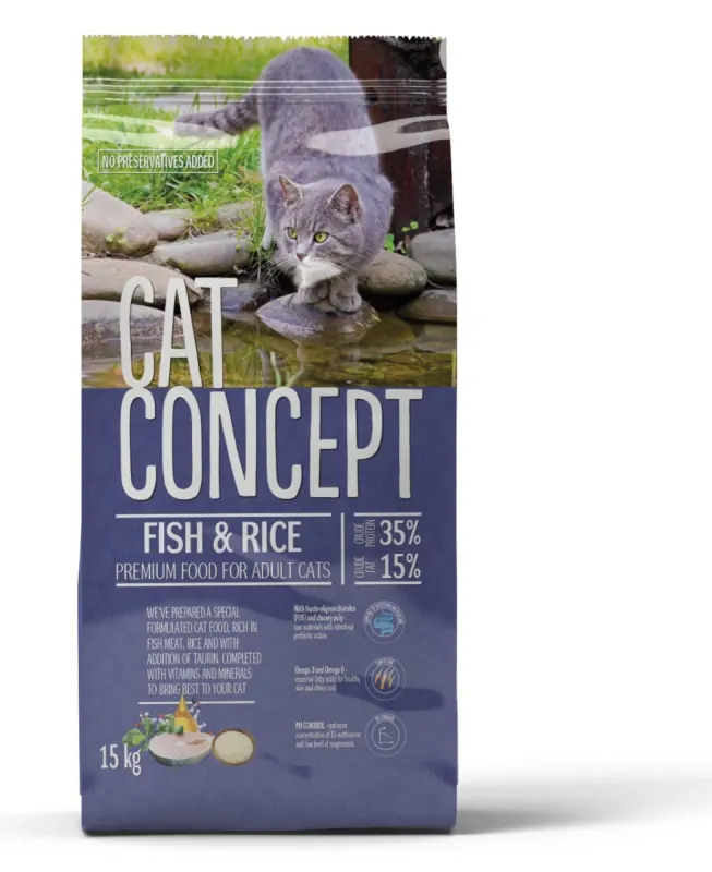 Cat Concept Dry Fish - 15-kg