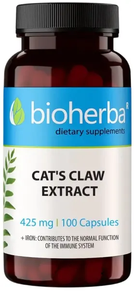 Cat’s Claw, 425 mg, 100 capsule, Bioherba