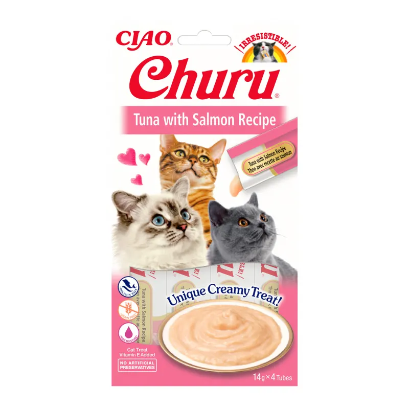 Churu Recompensa Cremoasa cu Ton si Somon