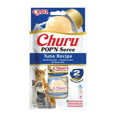 Ciao Churu Cat Pop n Serve Reteta cu Ton