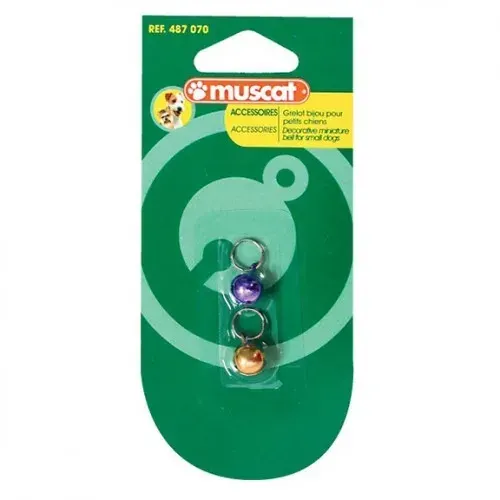 Clopotei pentru zgarda, Muscat, 2 buc/ set