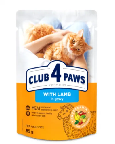Club 4 Paws Pisica Plic Miel 85g