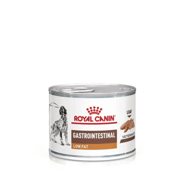 Conserva dietetica pentru caini Royal Canin Gastrointestinal Low Fat 200 gr