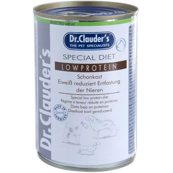 CONSERVA DR. CLAUDER'S LOW PROTEIN, 400 G
