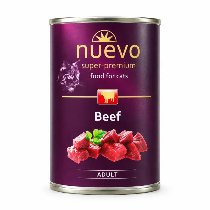 Conserva pentru pisici Nuevo cu vita 400 gr