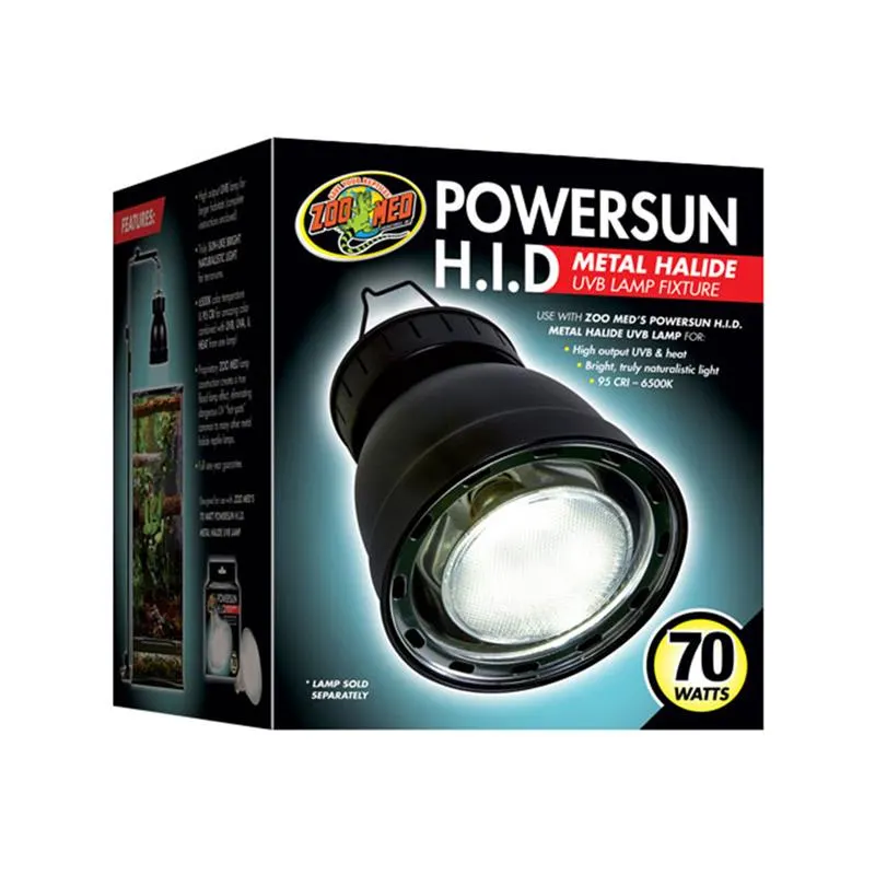 Corp de iluminat Zoo Med cu fixare pentru Powersun HID Fixture