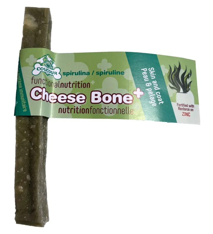 Coucour Recompensa Tare pentru Caini, Branza de Himalaya, Spirulina, M, 80 g