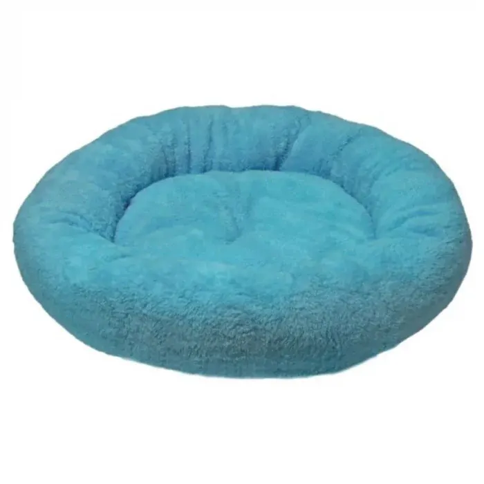 Culcus rotund 4Dog Deluxe Albastru 52 x 9 cm