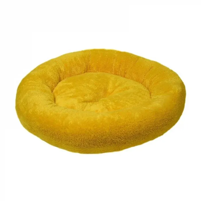 Culcus rotund 4Dog Deluxe Galben 52 x 9 cm