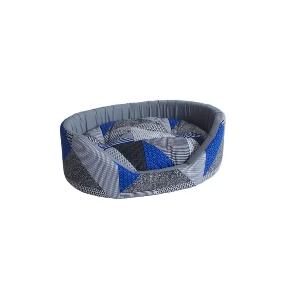 CULCUS TEXTIL PENTRU CAINI SI PISICI TAURUS 4 BLUE-GREY 60X73X20/60002993