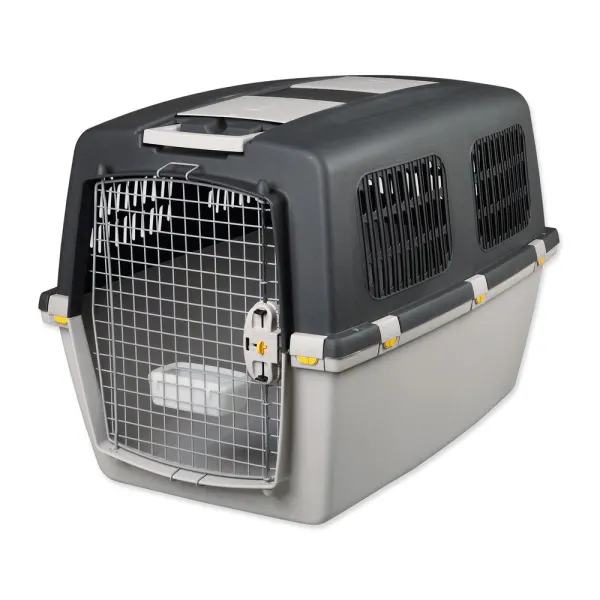 Cușcă / geantă pentru transport animale de companie gri 92x64 cm Trixie Gulliver 6 M-L – Plaček Pet Products