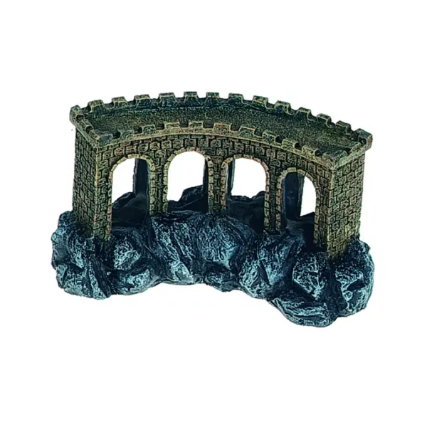Decor Acvariu Apeduct, Flamingo, 19x9x10.5 cm