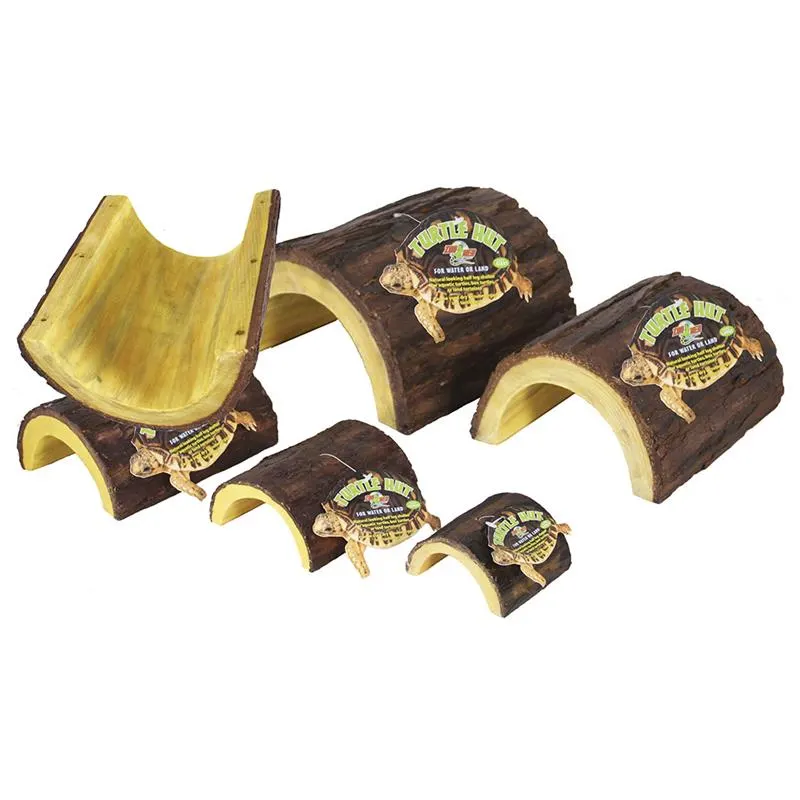 Decor ceramic scoarta copac Zoo Med Turtle Hut Mare
