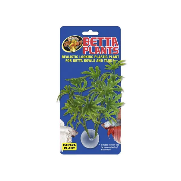 Decor planta plastic Zoo Med Betta Plant Papaya