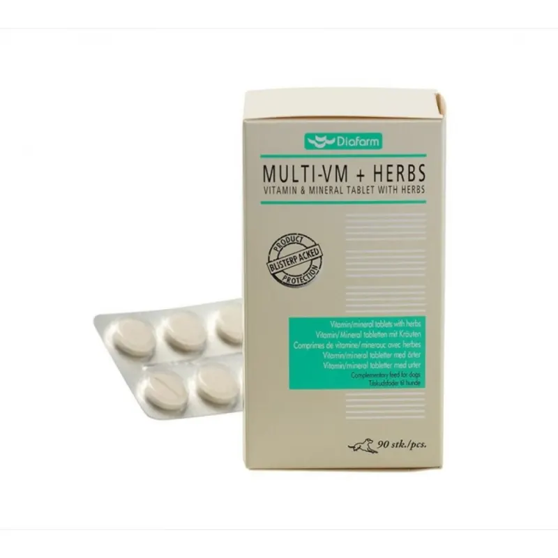 Diafarm Vitamine Minerale cu Plante, 90 tablete