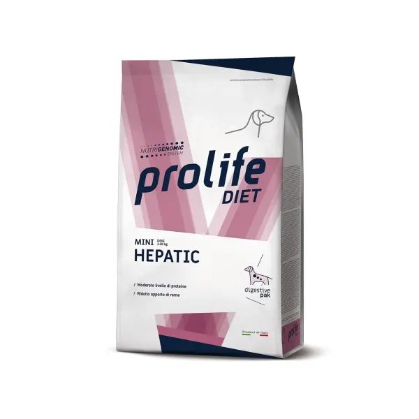 Dieta veterinara caini, Prolife Vet Hepatic Mini, 5 kg