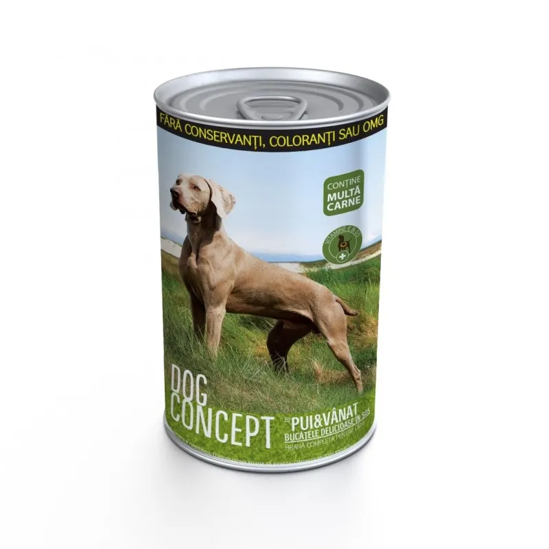Dog Concept Cons Vanat/Pui 1240 g