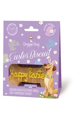 Doggyebag Happy Easter Biscuit Artizanal in Forma de Os pentru Caini 30 Gr