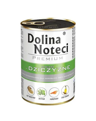 DOLINA NOTECI Premium bogat în vânat 400 g