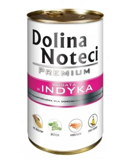 DOLINA NOTECI Premium pachet conserve câini curcan 12x400g