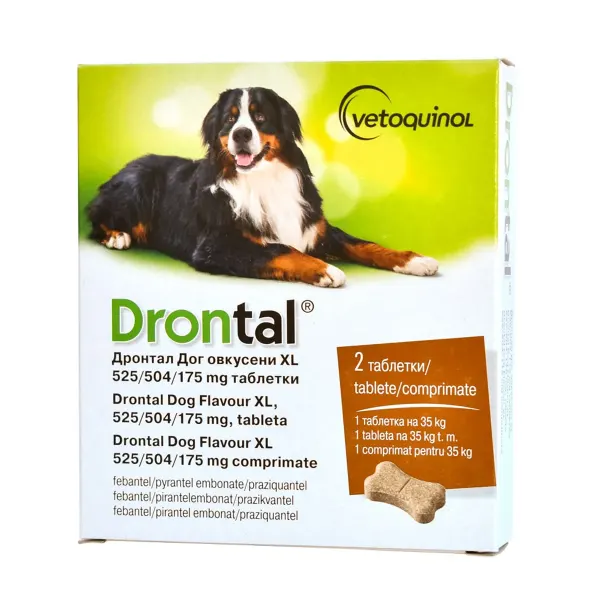 DRONTAL PLUS XL - 2 TABLETE
