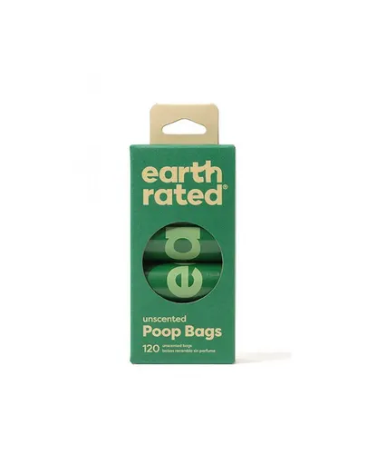 EARTH RATED Rezerve pungi igienice caini 8 role