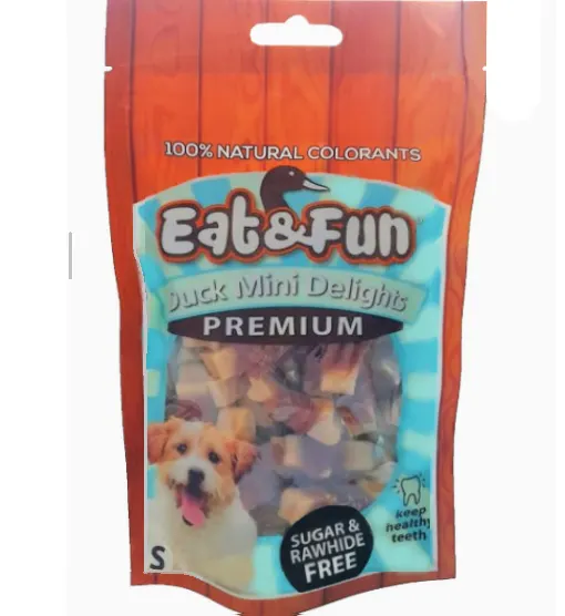 Eat&amp;Fun Recompense Caini Duck Mini Delights 100 g