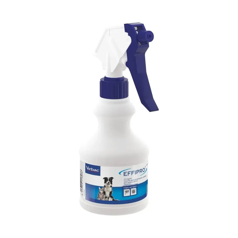 Effipro Spray antiparazitar pentru caini si pisici, 250 ml