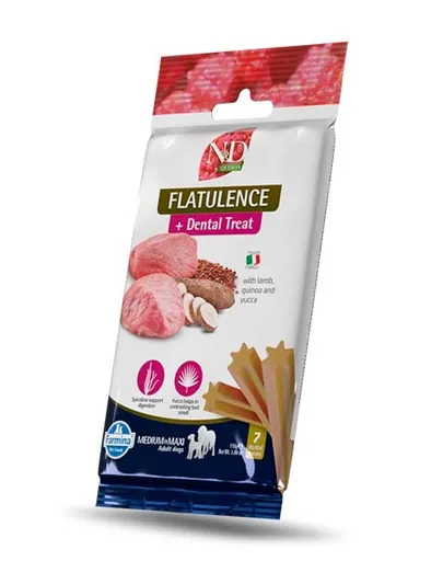 FARMINA N&D Quinoa Dental Treat Flatulence Medium/Maxi 100 g baton dentar pentru caini de talie medie si mare, cu quinoa