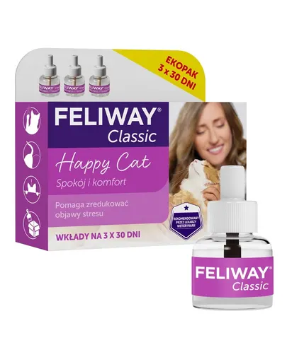 FELIWAY Classic 3 rezerve feromoni pentru pisici
