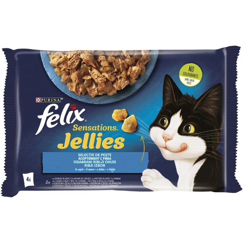 Felix Sensations Plic Peste 4X85 g