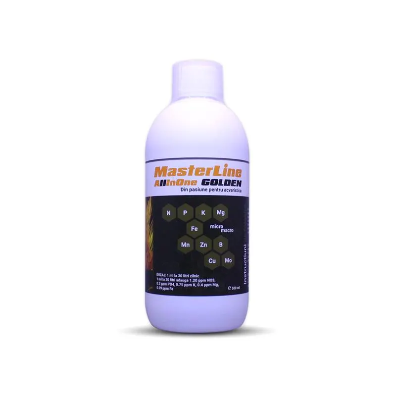 Fertilizant complet MasterLine All In One Golden 500 ml