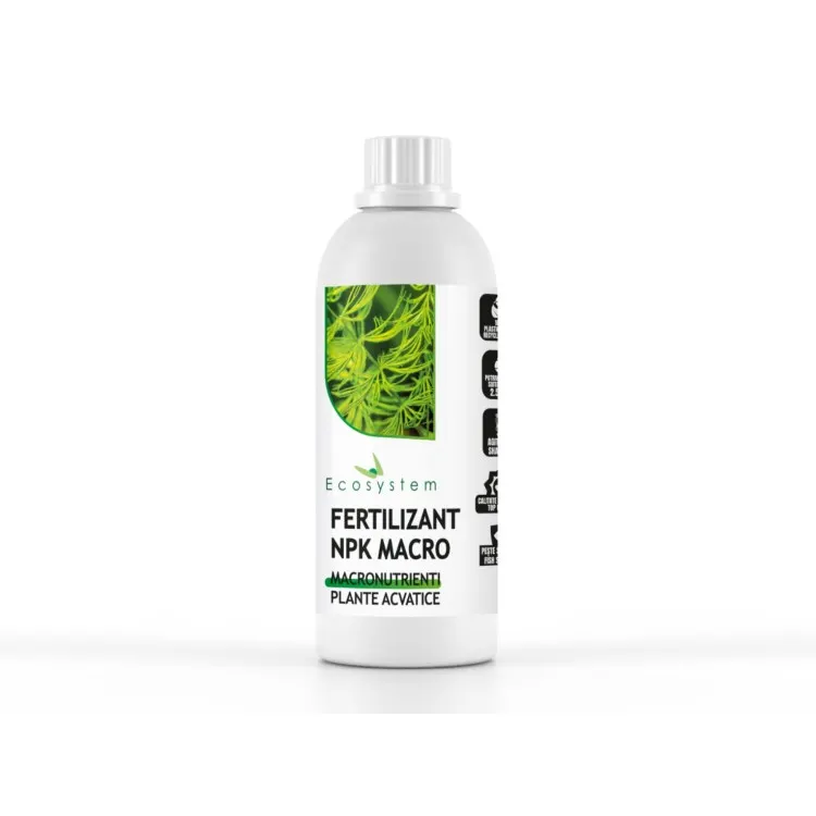 Fertilizant Macronutrienti Ecosystem NPK Macro 250ml