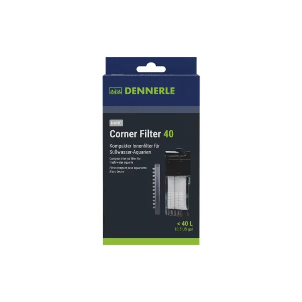 Filtru intern nano de colt Dennerle Nano Filter 40