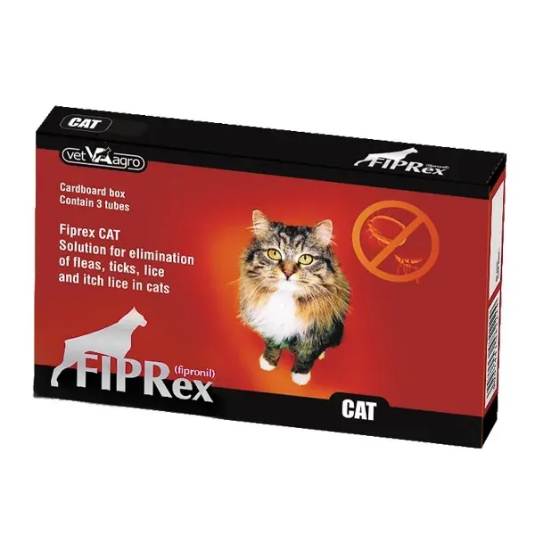 Fiprex Cat, 3 pipete