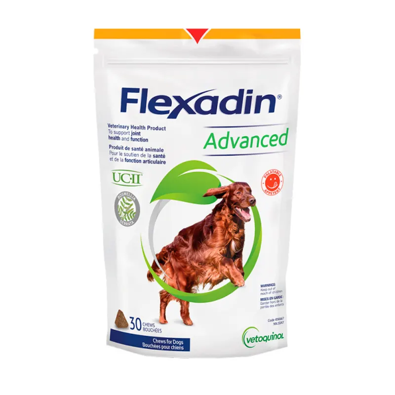 Flexadin advanced dog chew 30 vet