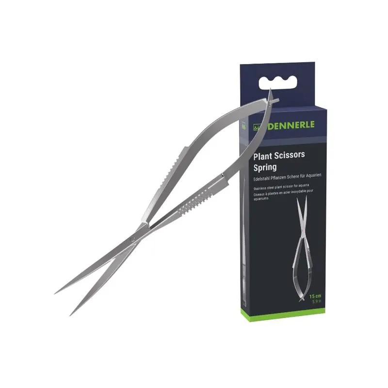 Foarfeca curbata cu arc Dennerle 15cm