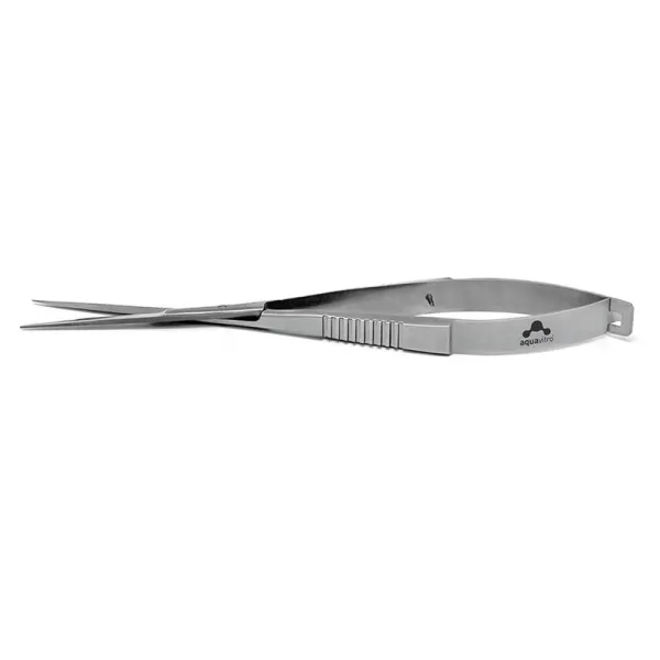 Foarfeca dreapta cu arc Aquavitro St Spring Shears 15cm