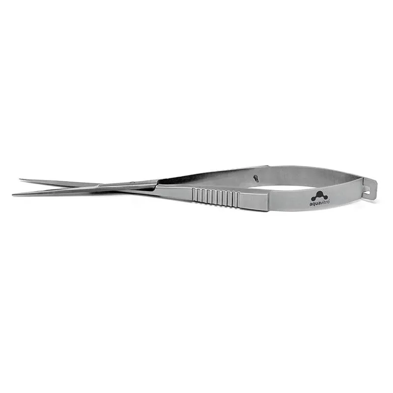 Foarfeca dreapta cu arc Aquavitro St Spring Shears 15cm