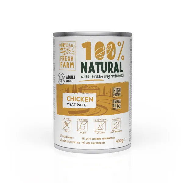 Fresh Farm Smooth pate with chicken 400 gr