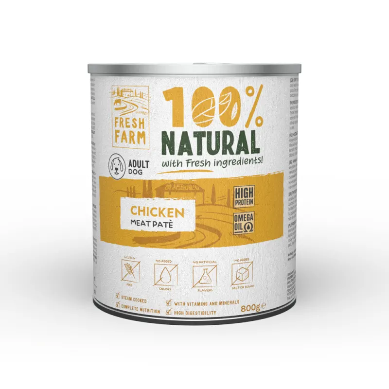 Fresh Farm Smooth pate with chicken 800 gr