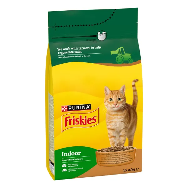 Friskies Cat Indoor 1.5 kg