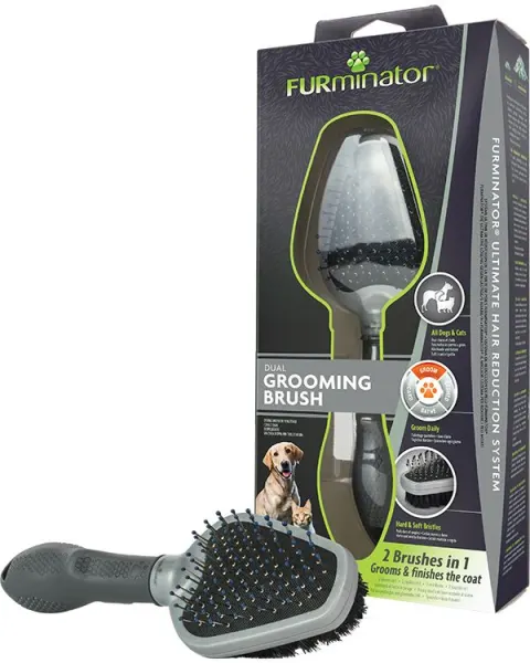Furminator Perie Caine&amp;Pisica Dual 691663