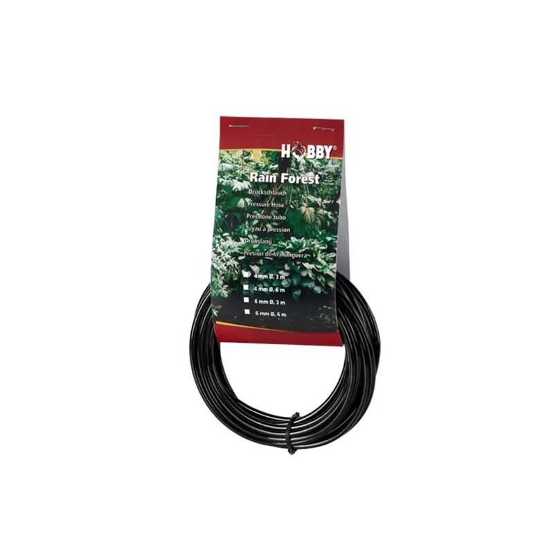 Furtun presiune Hobby 4mm 3m negru