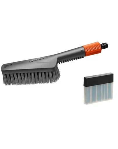GARDENA Cleansystem perie curatare suprafete mici S cu insertie sapun